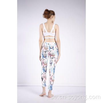 Ladies Dreamy Printed High Waist High Elastic leggings